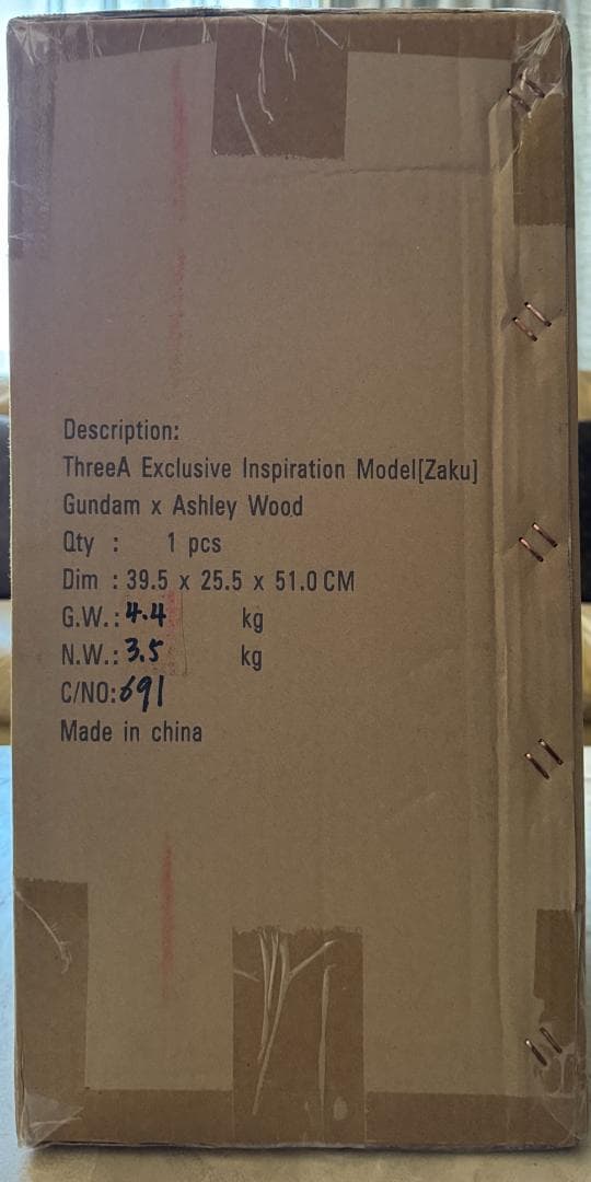 GUNDAM×ASHLEYWOOD Inspiration Model ZAKU