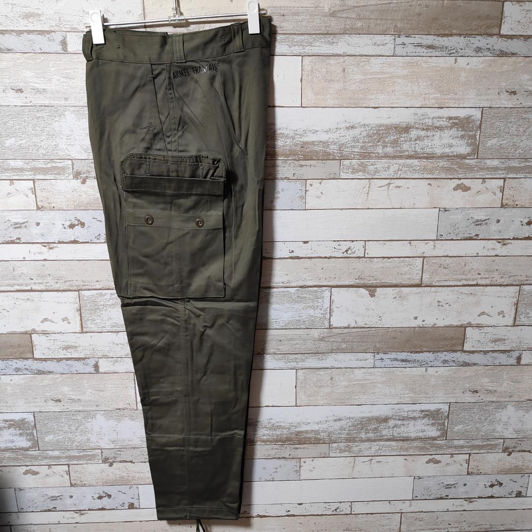 フランス軍 ミリタリー 76C M64 古着 パンツ デッドストック 軍パン