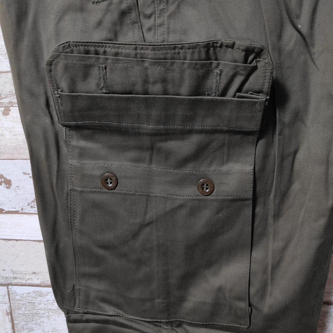 フランス軍 ミリタリー 76C M64 古着 パンツ デッドストック 軍パン