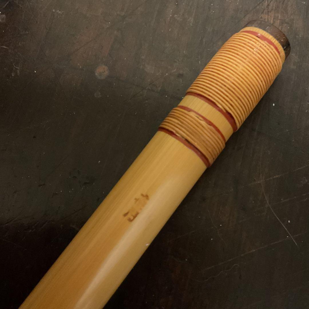 篠笛 小倉楽器店 㐂月 喜月 民謡の笛 藤 天地巻 竹 黒檀 七穴