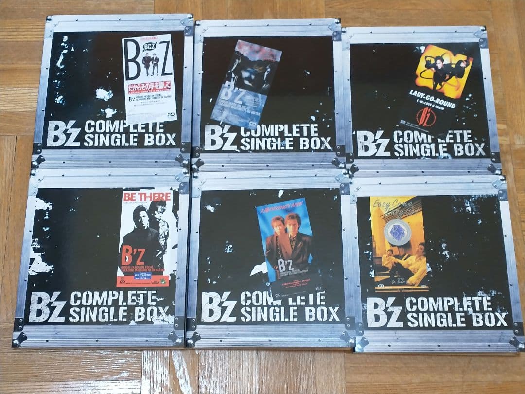 B’z COMPLETE SINGLE BOX 53CD