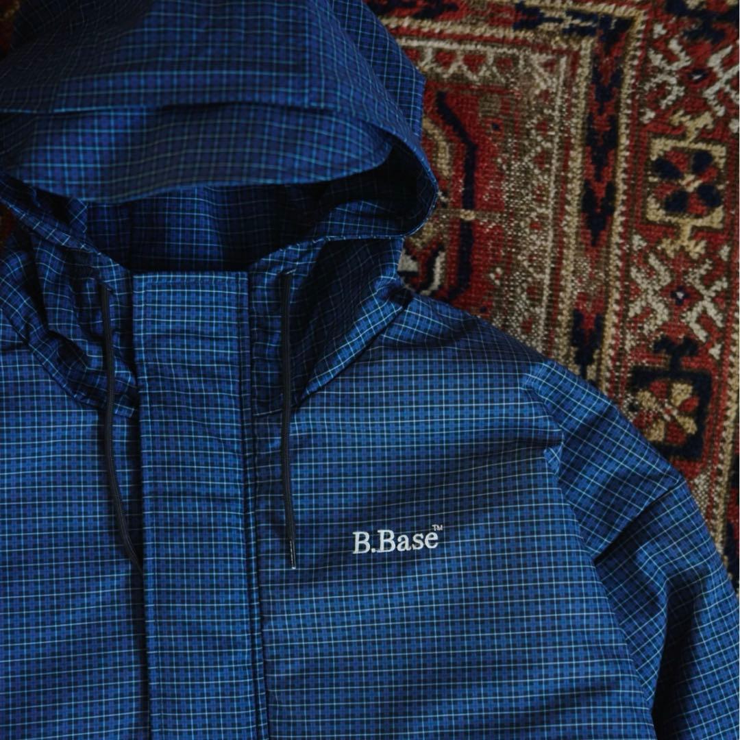 BROKEN BASE パデッドナイロンテックアノラック ネイビー M