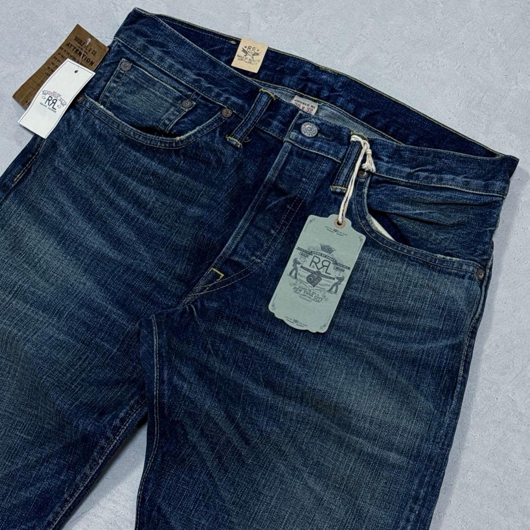 新品RRLダブルアールエル YOSEMITE ローストレート デニム アメリカ製