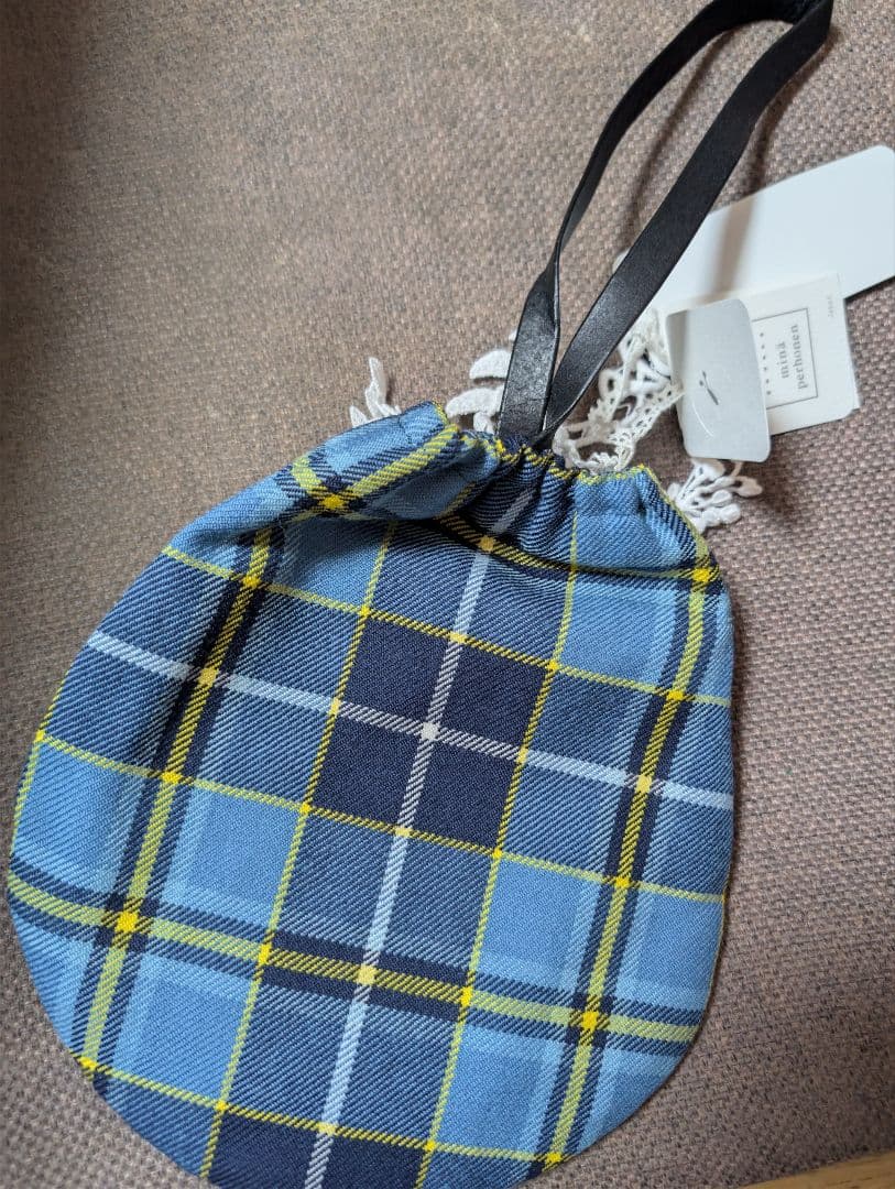 ミナペルホネン　ドロップバッグ　新品未使用