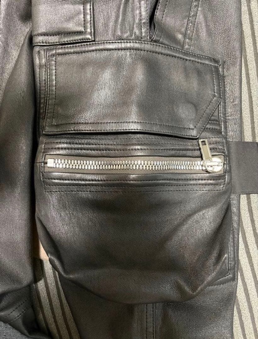 専用定価47万　国内正規品　Rick owens Mastodon レザーパンツ