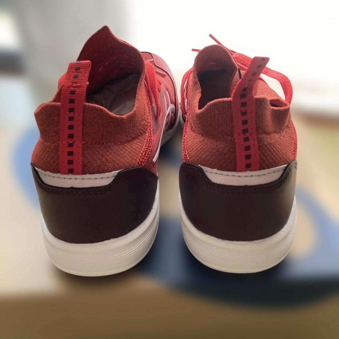 ASICS 安全靴 レッド 26.5cm