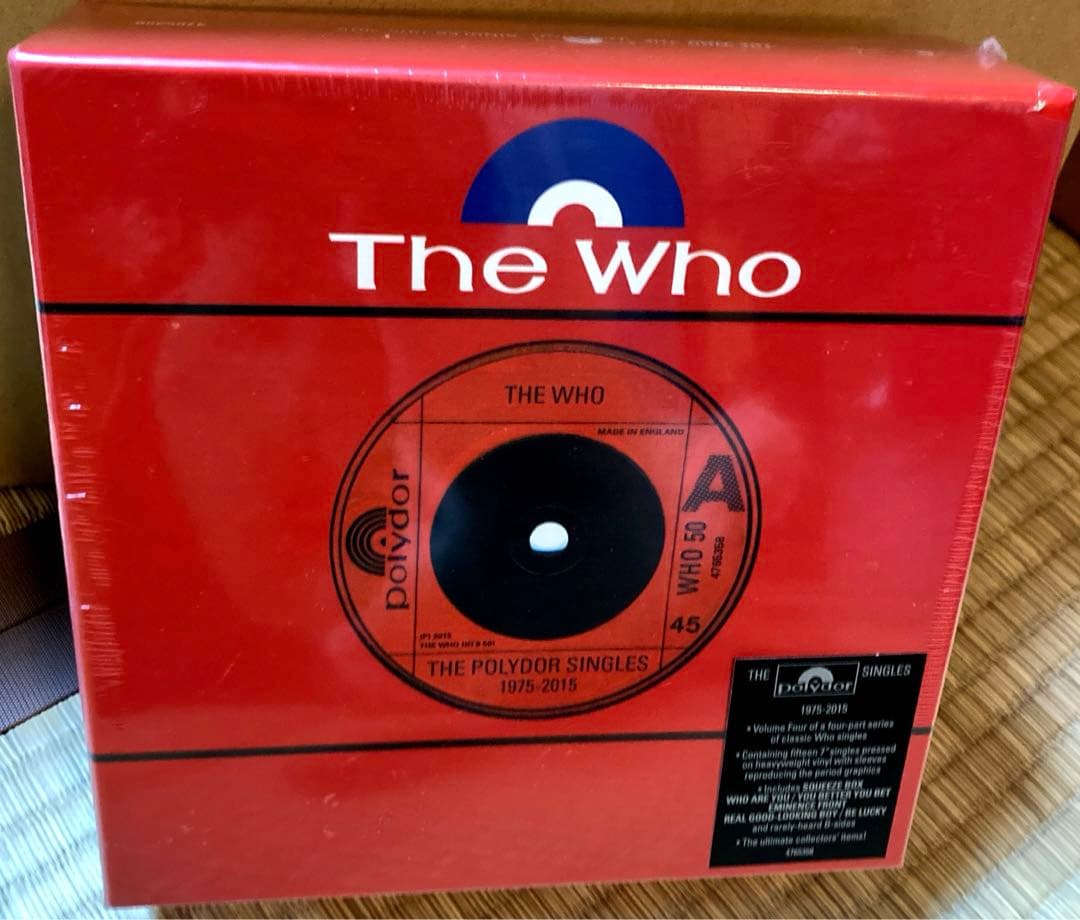 未開封The Who The Polydor Singles 1975-2015