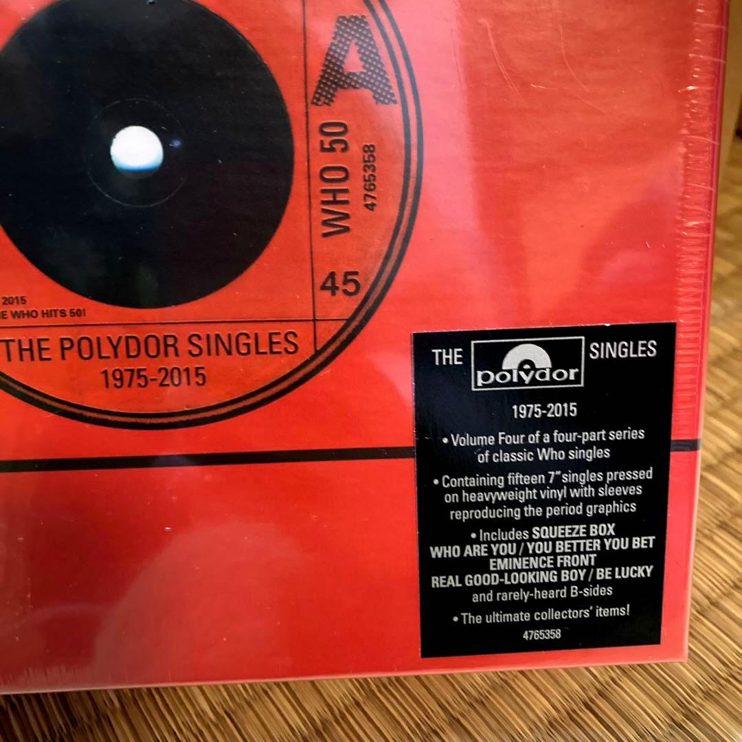 未開封The Who The Polydor Singles 1975-2015