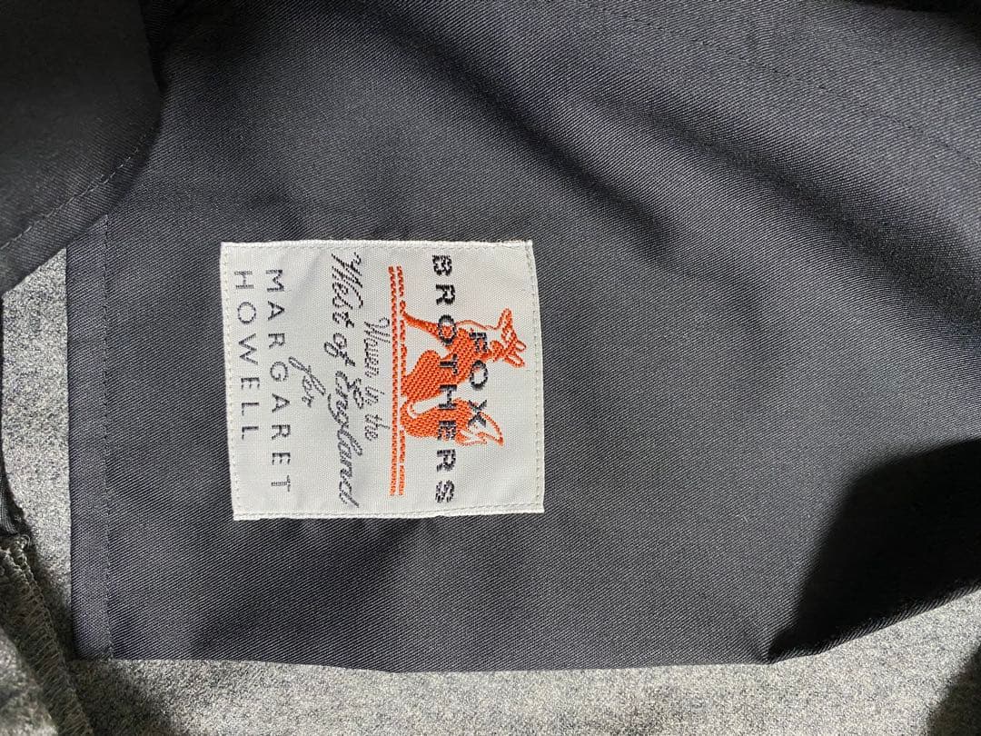 MARGARET HOWELL FOX BROTHERS ウール　ガウチョパンツ