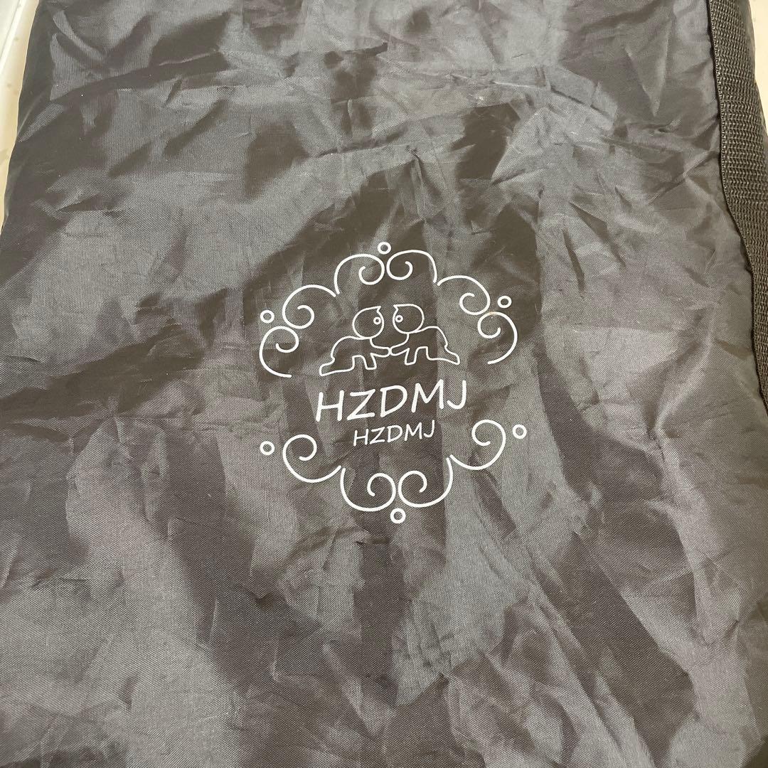 HZDMJ ベビーベッド グレー 取扱説明書付き