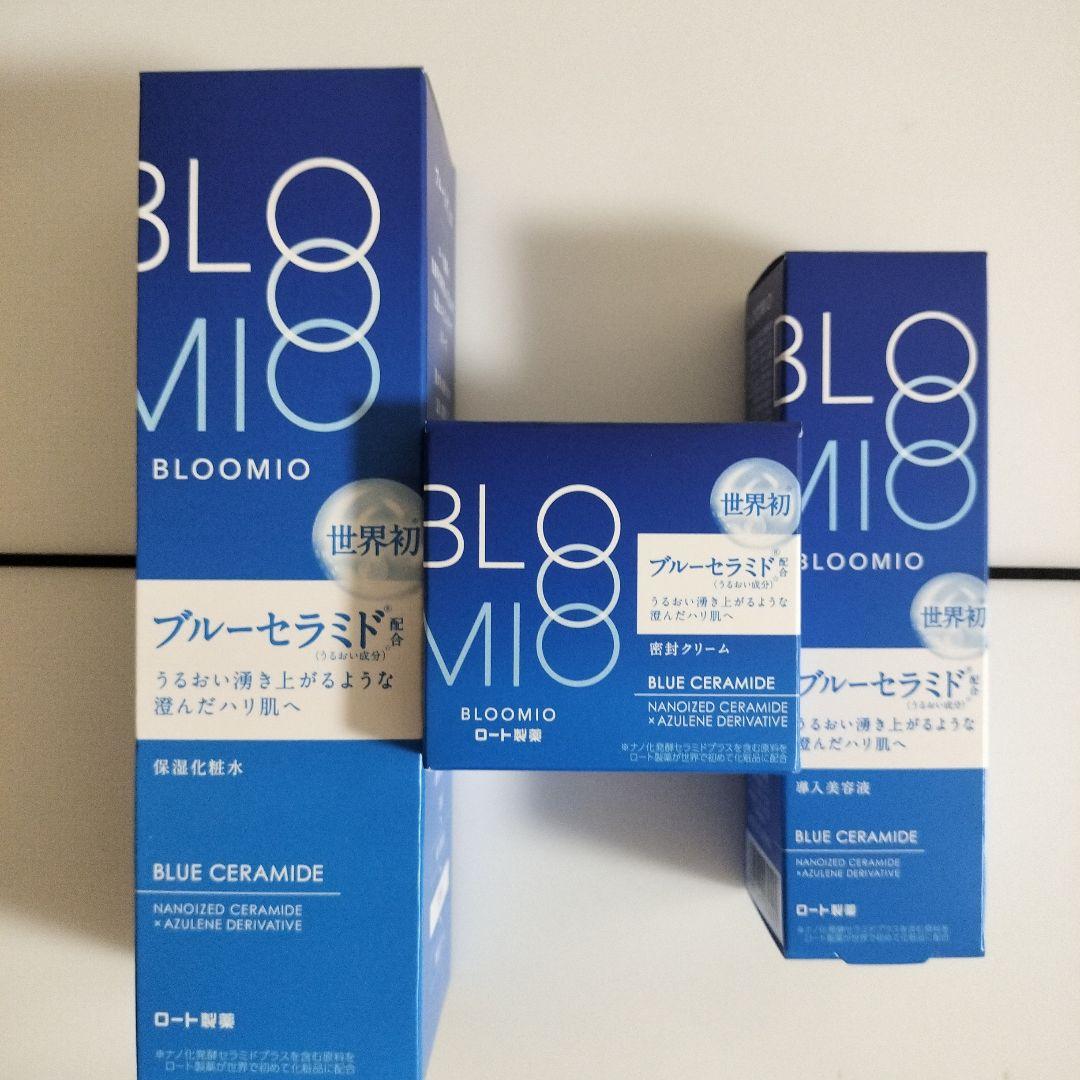 ブルーミオ ディープモイストローション & モイスチャリペアクリーム &セラム