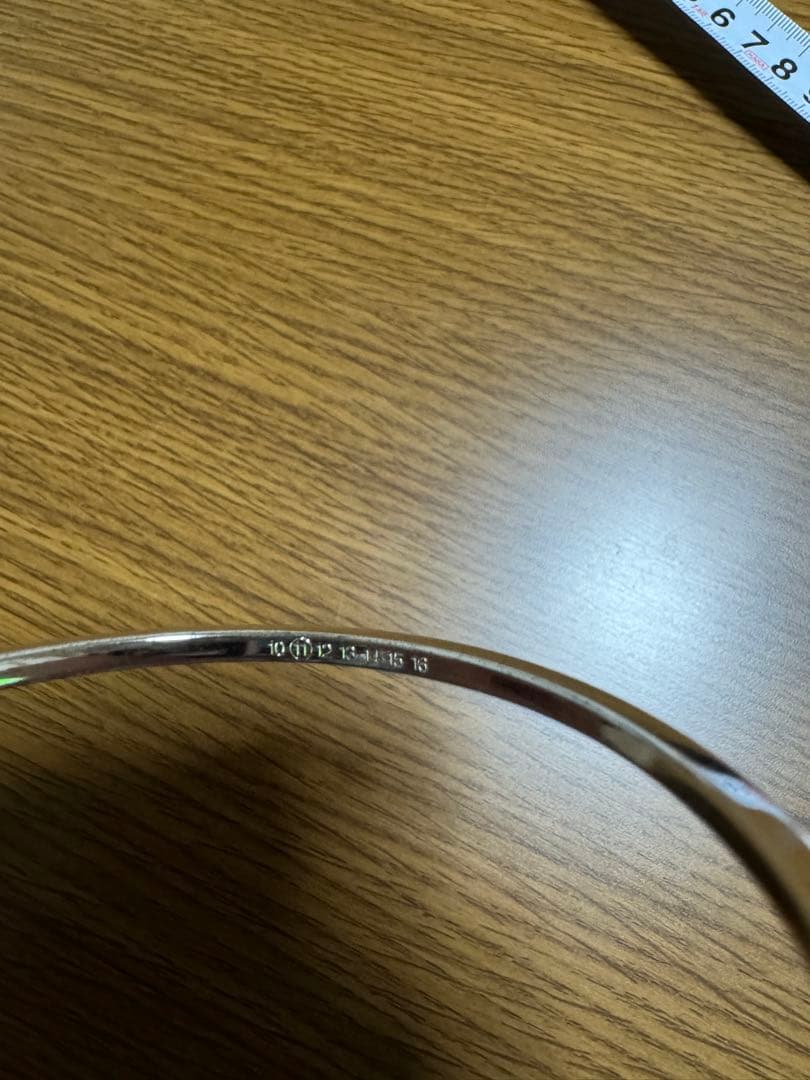 マルジェラ　シルバーバングル