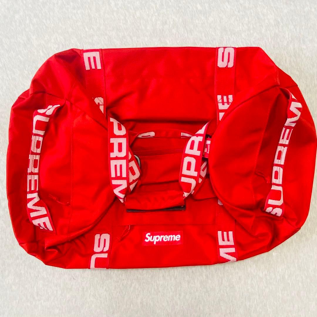 バッグ supreme 2018ss duffle bag