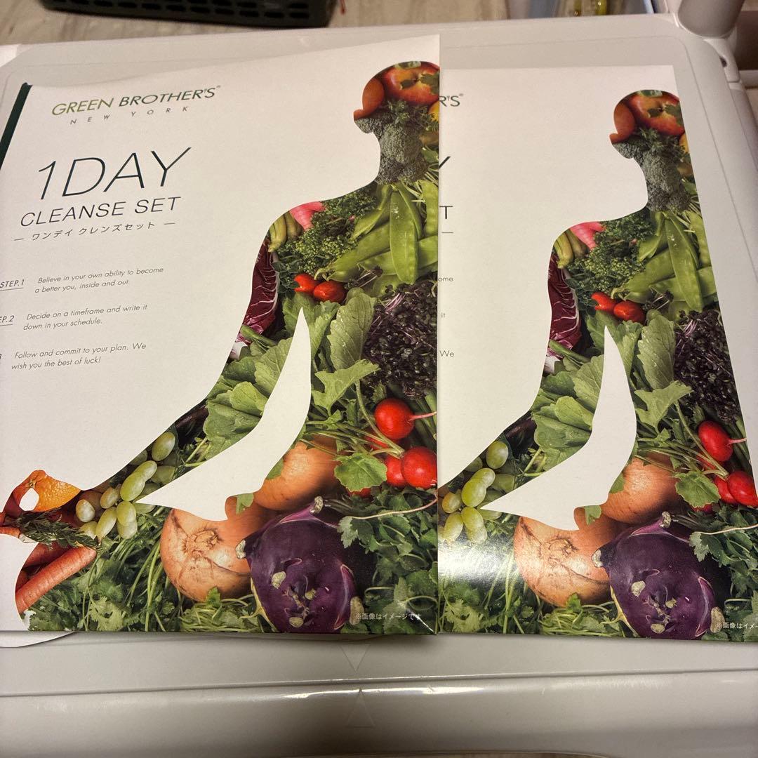 新品未使用GREEN BROTHERS 1DAY CLEANSE SET