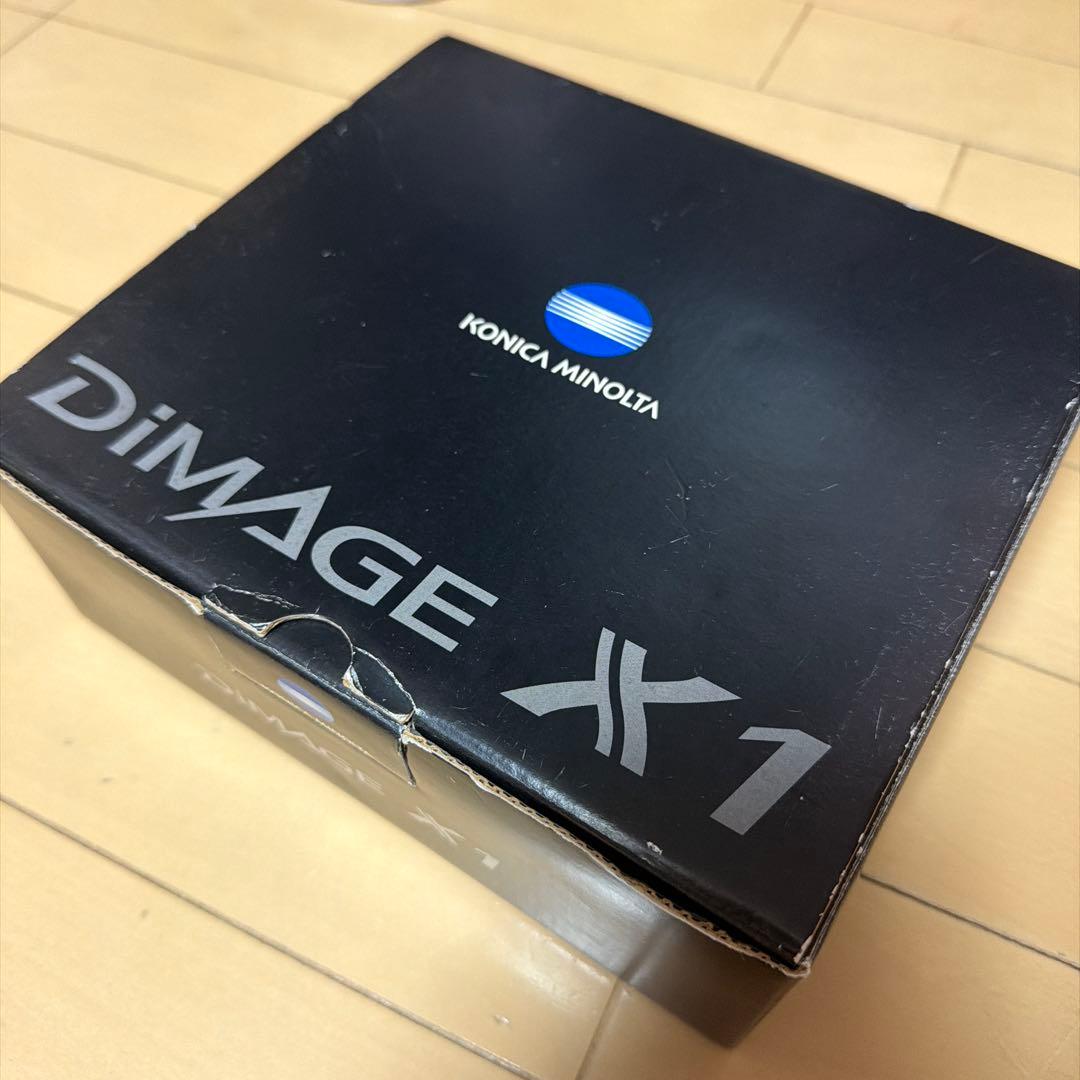 KONICA MINOLTA デジタルカメラ DiMAGE X1 ワインレッド