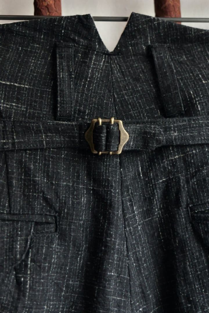 美品 calmlence 3 Pleated Wide Pants カームレンス