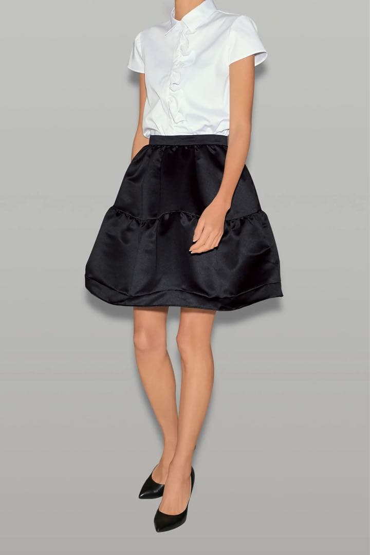 YOKO CHAN ヨーコチャン ティアード スカート