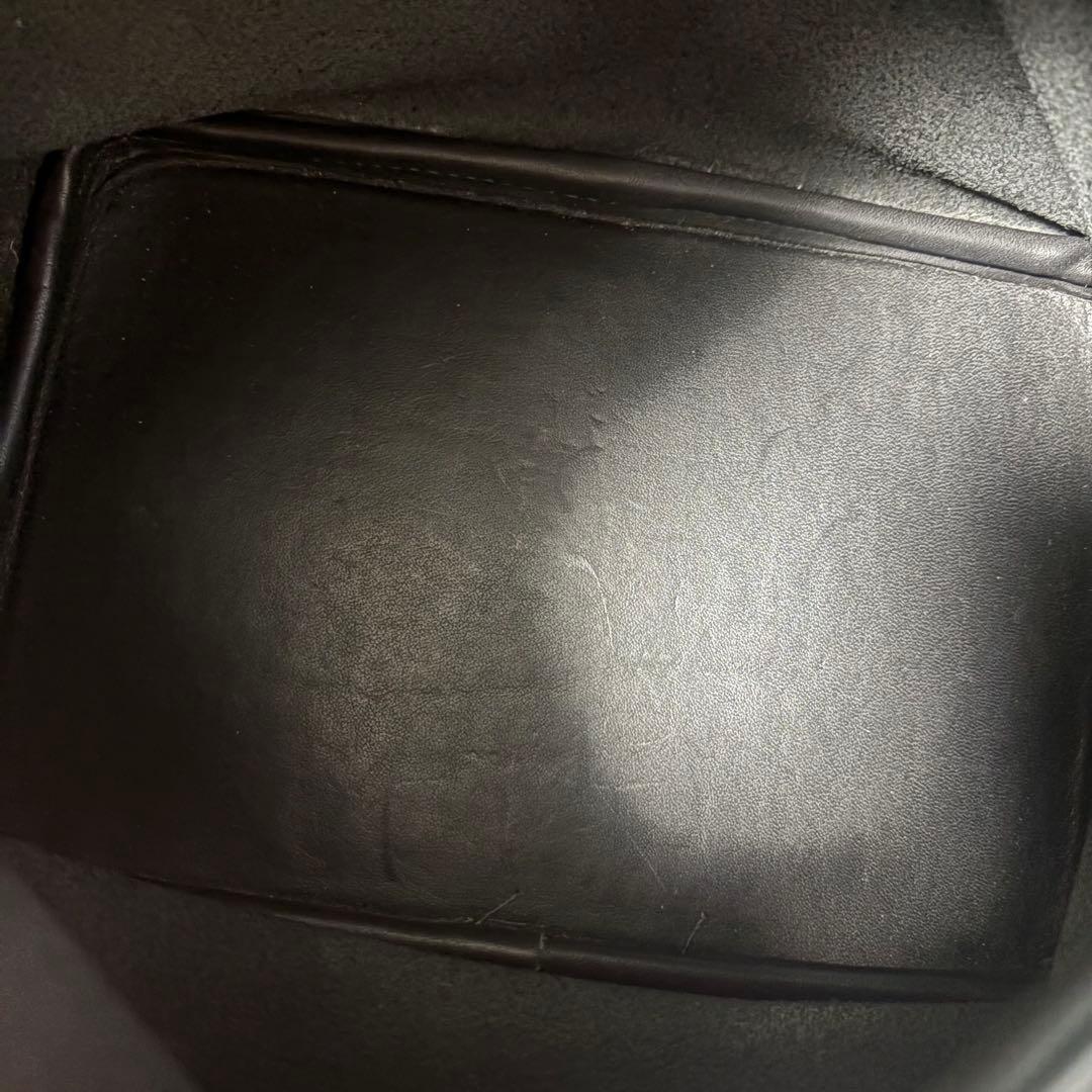 old coach オールドコーチ ハンドバッグ レザー USA製 ブラック 黒