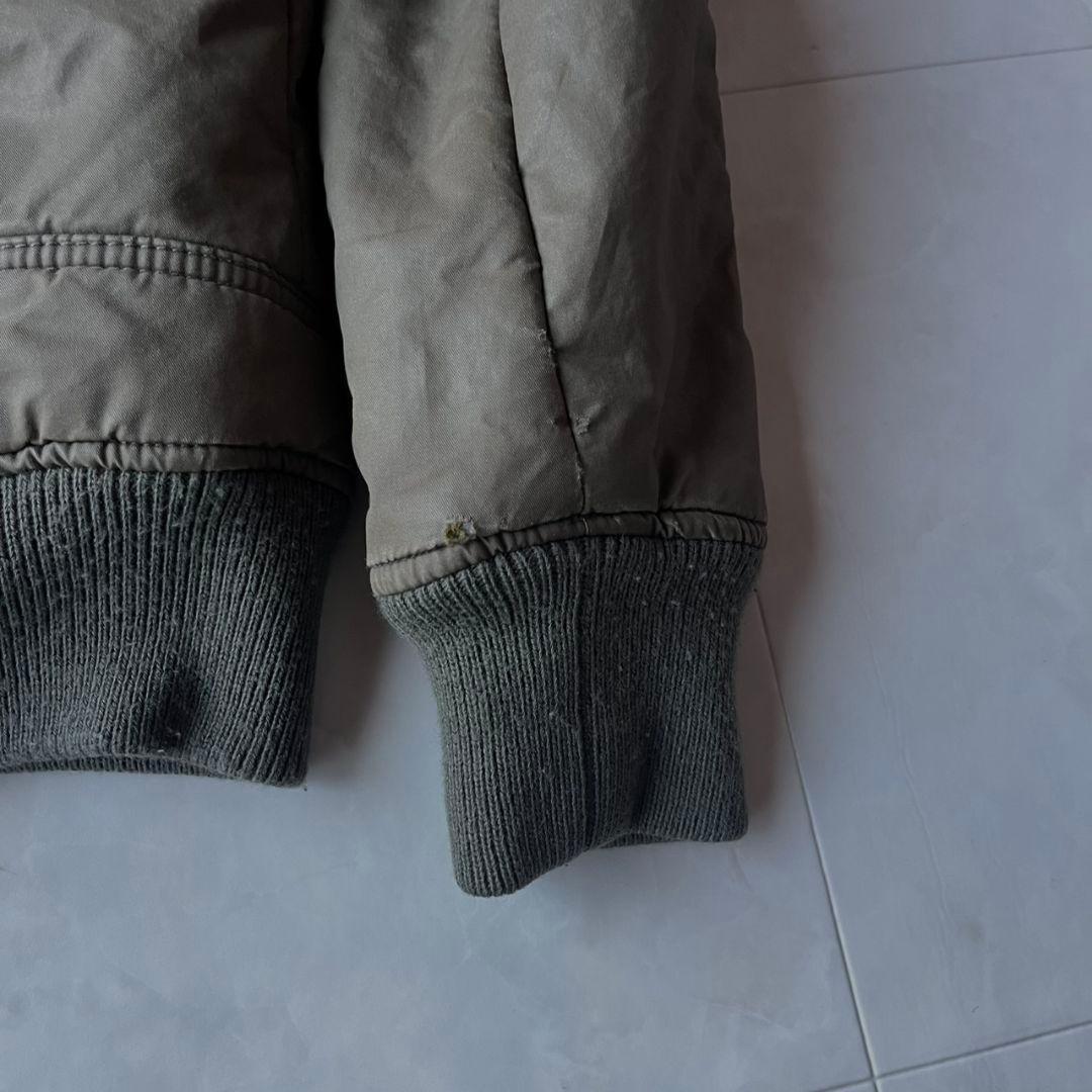 DIESEL 2way中綿フードファー ボンバー M カーキ フライトジャケット