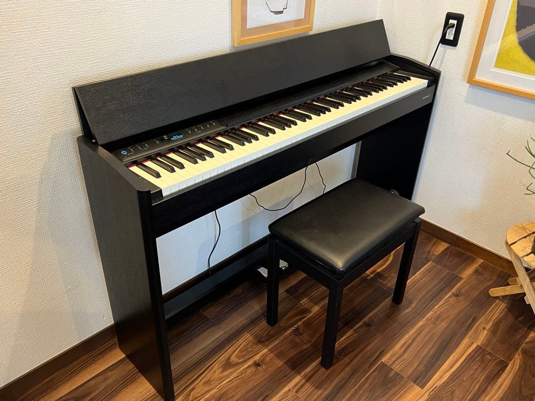 引取限定 Roland 電子ピアノ F701 - CB 黒木目仕上げ