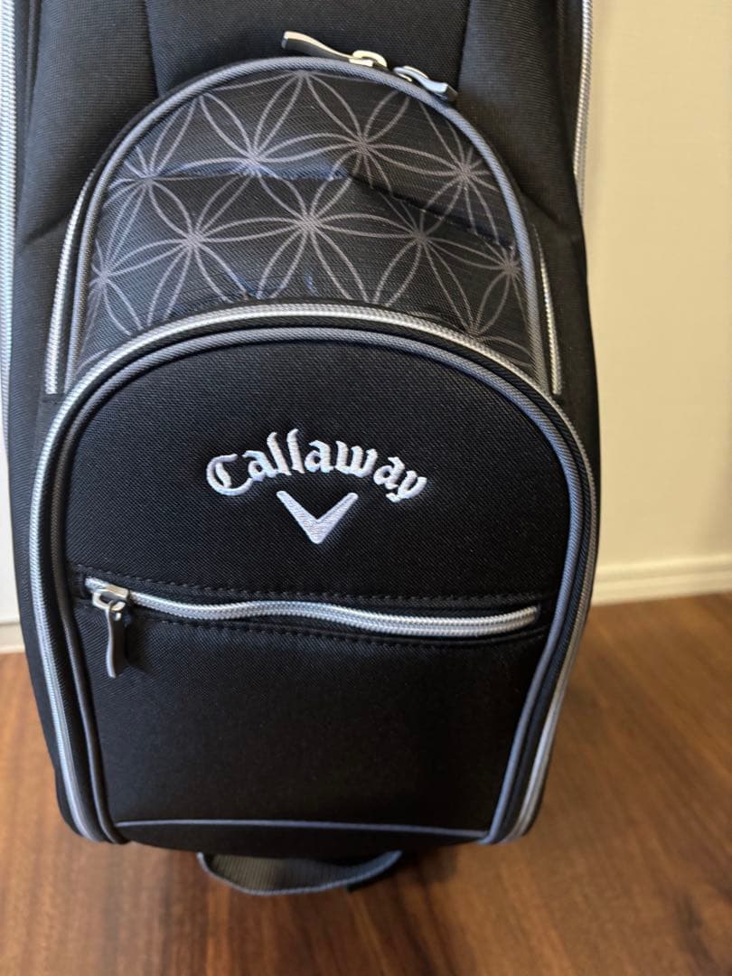 ほぼ新品　Callaway　レディースキャディバッグ　ブラック