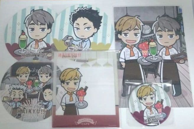 ハイキュー!! カプコン カプコンカフェ 宮侑 宮治 木兎光太郎 赤葦京治