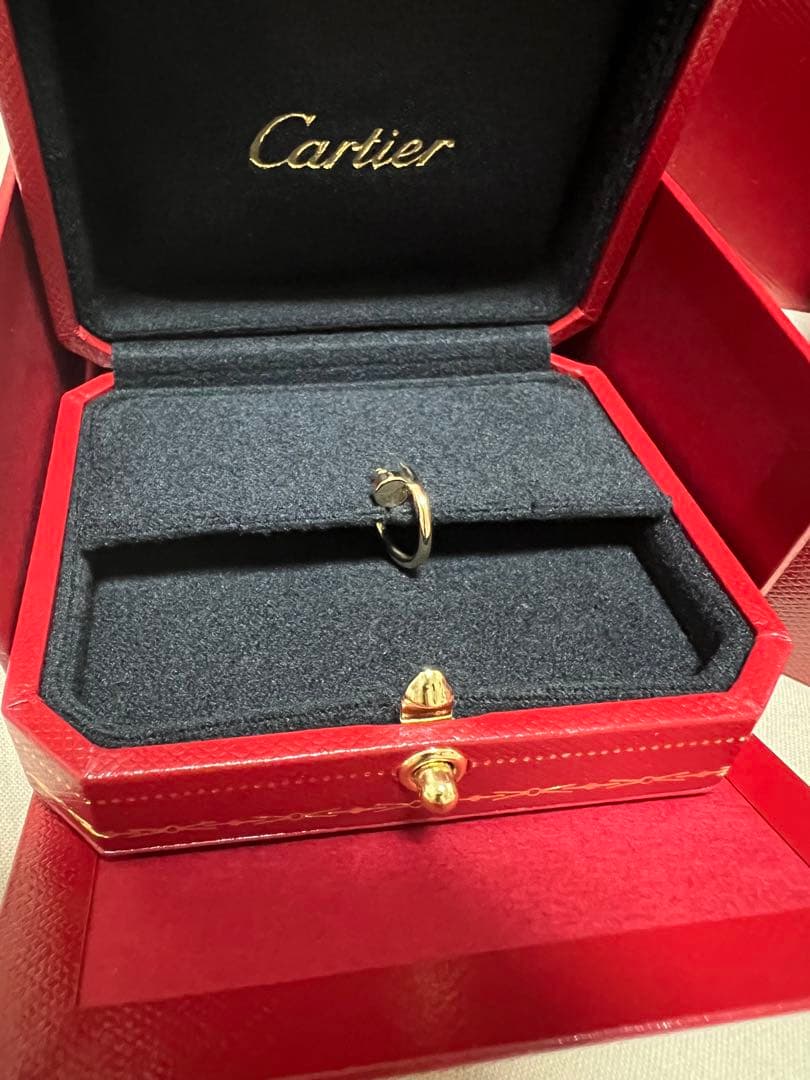 Cartier カルティエ ジュストアンクル シングルピアス ゴールド YG片耳