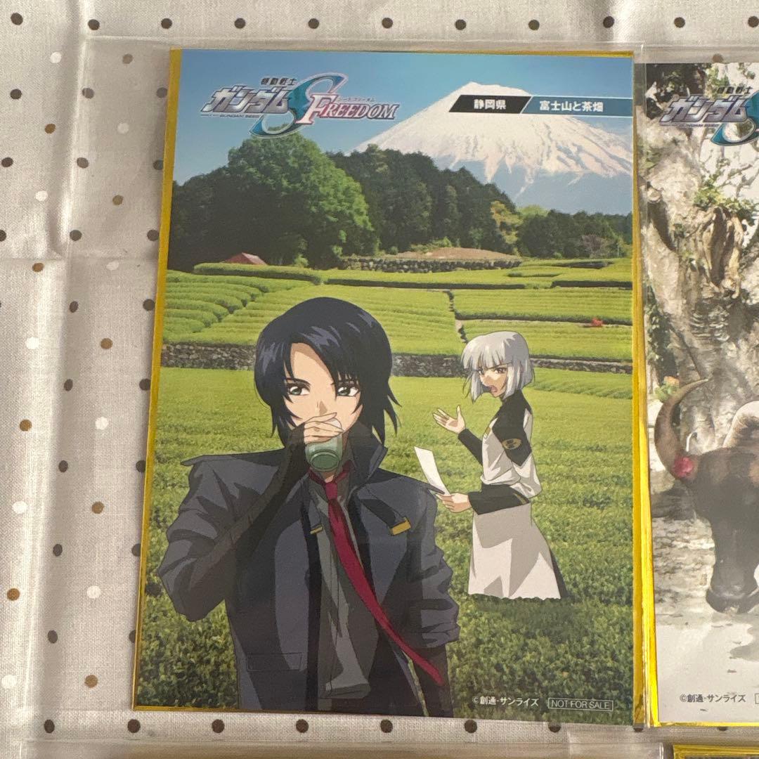 ガンダムSEED FREEDOM 入場特典 ご当地ポストカード