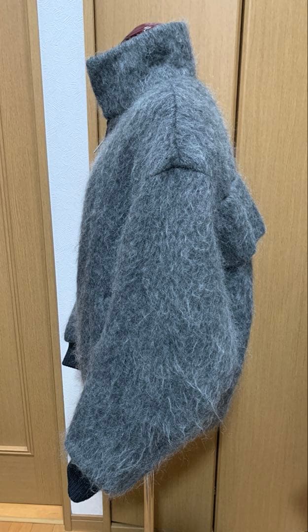 値下げ中！CHIEKO+ shaggy blouson 36 grey ブルゾン