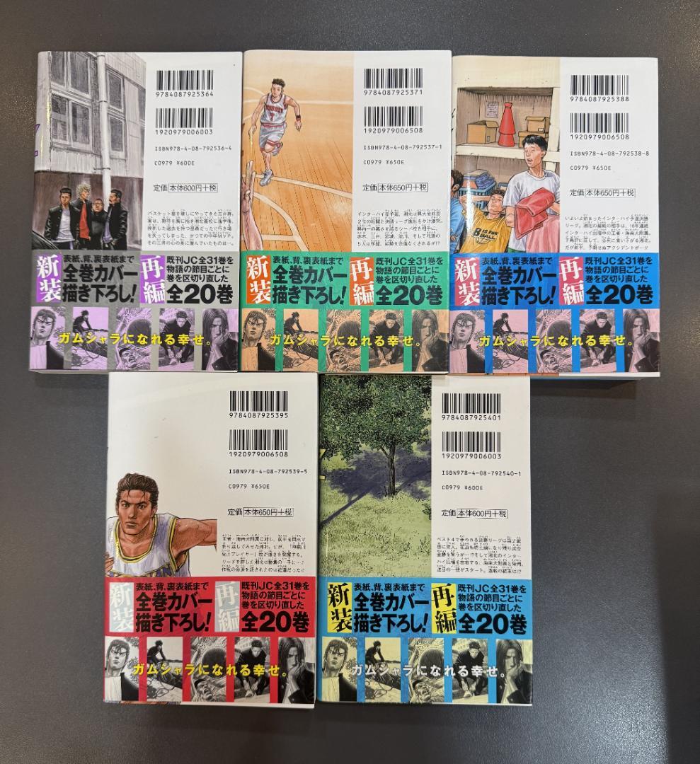 新装 再編版 SLAMDUNK スラムダンク 全20巻セット