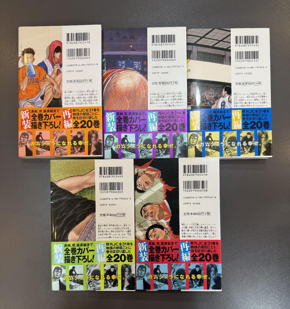新装 再編版 SLAMDUNK スラムダンク 全20巻セット