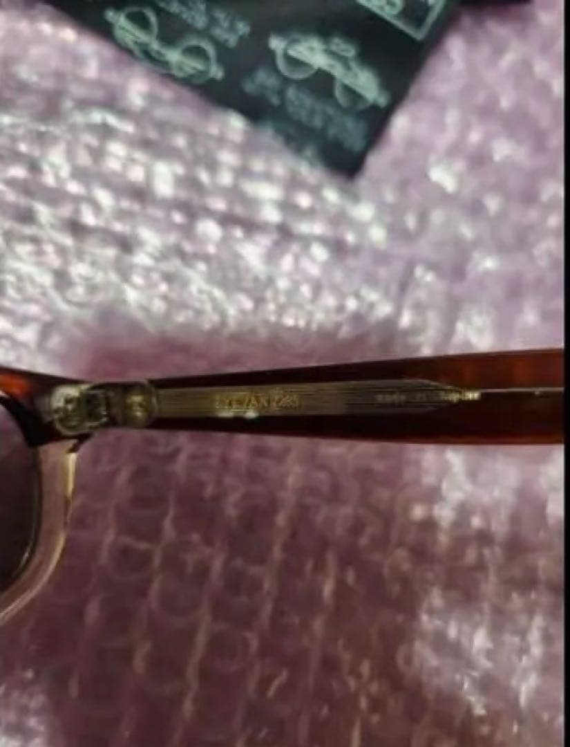 EYEVAN7285 351 c.353　GREY RED MIRROR付き