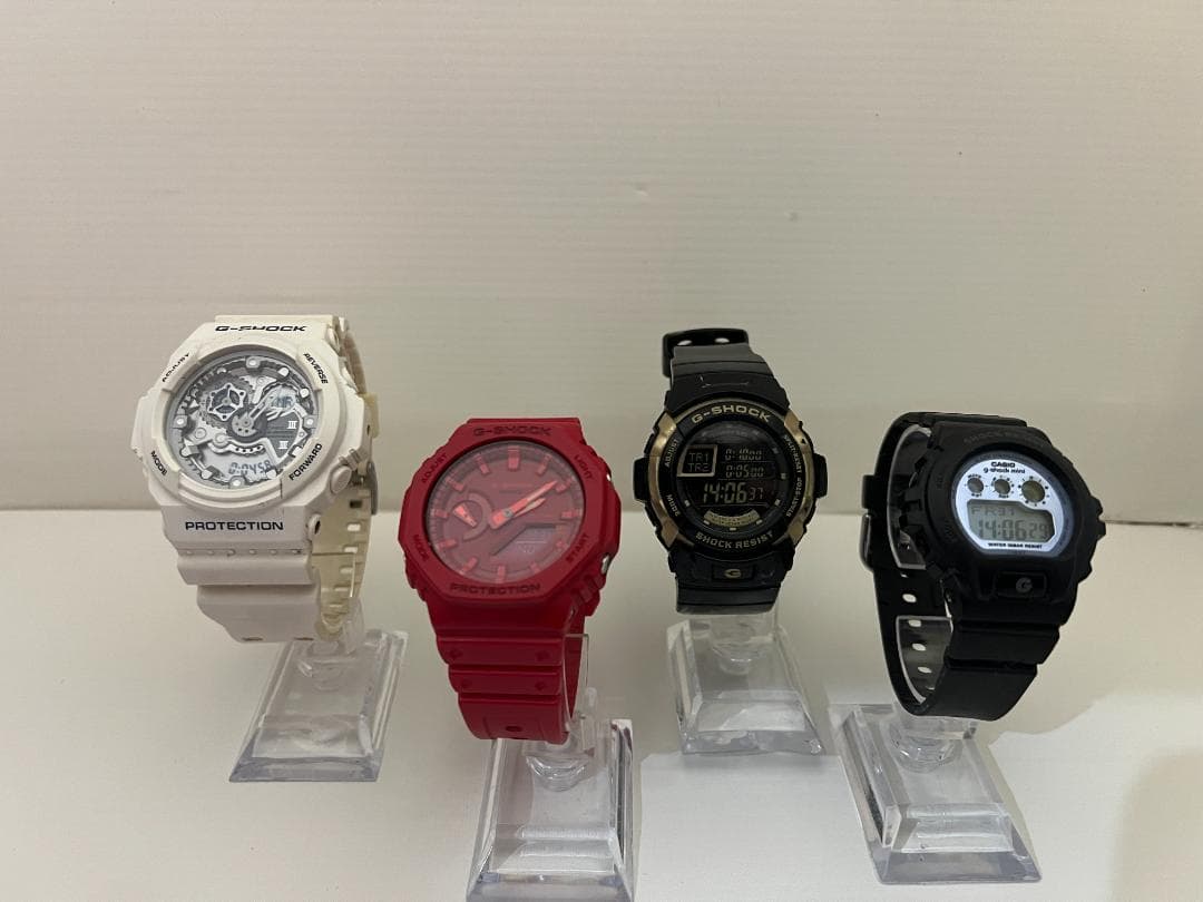 美品　全て動作品　CASIO G-SHOCK 　まとめて4個セット　カシオ