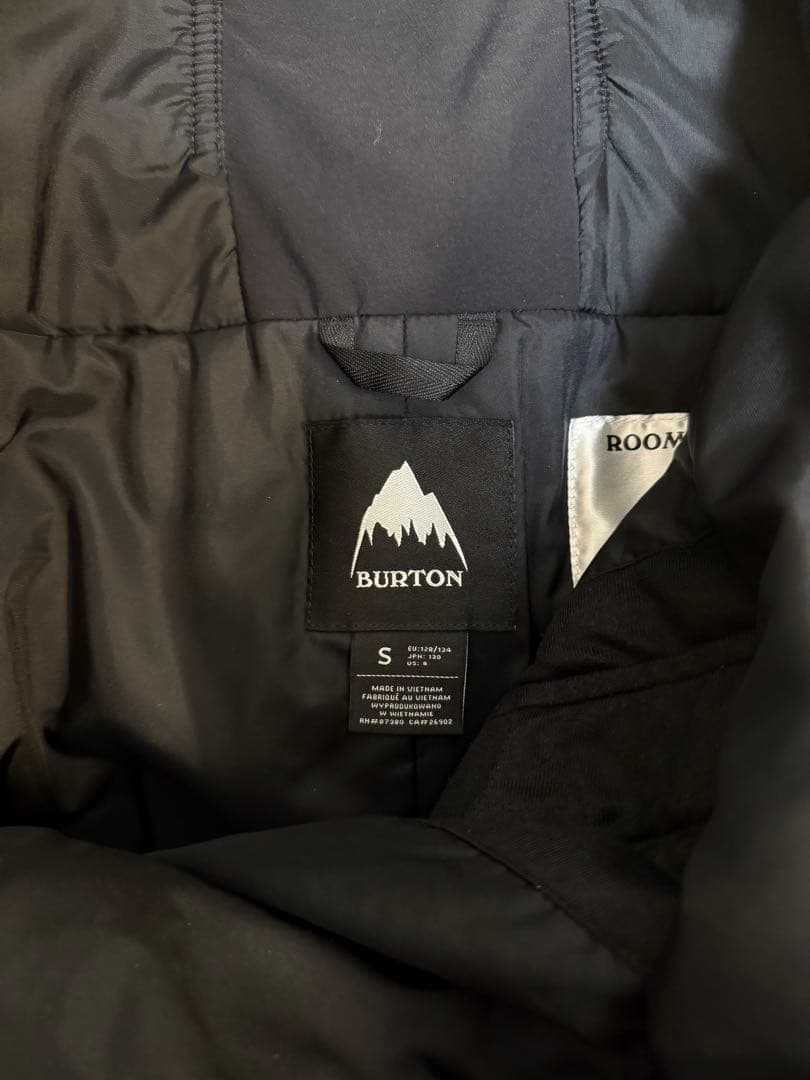 BURTON キッズ スノーボードウェア　上下セット