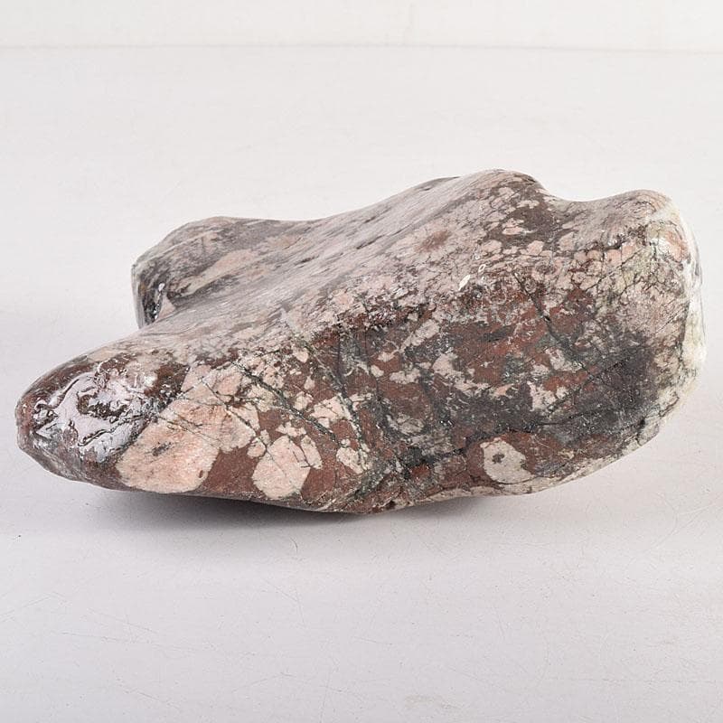 天然石　鑑賞石　菊花石　置物　重さ約1423g　V R8540