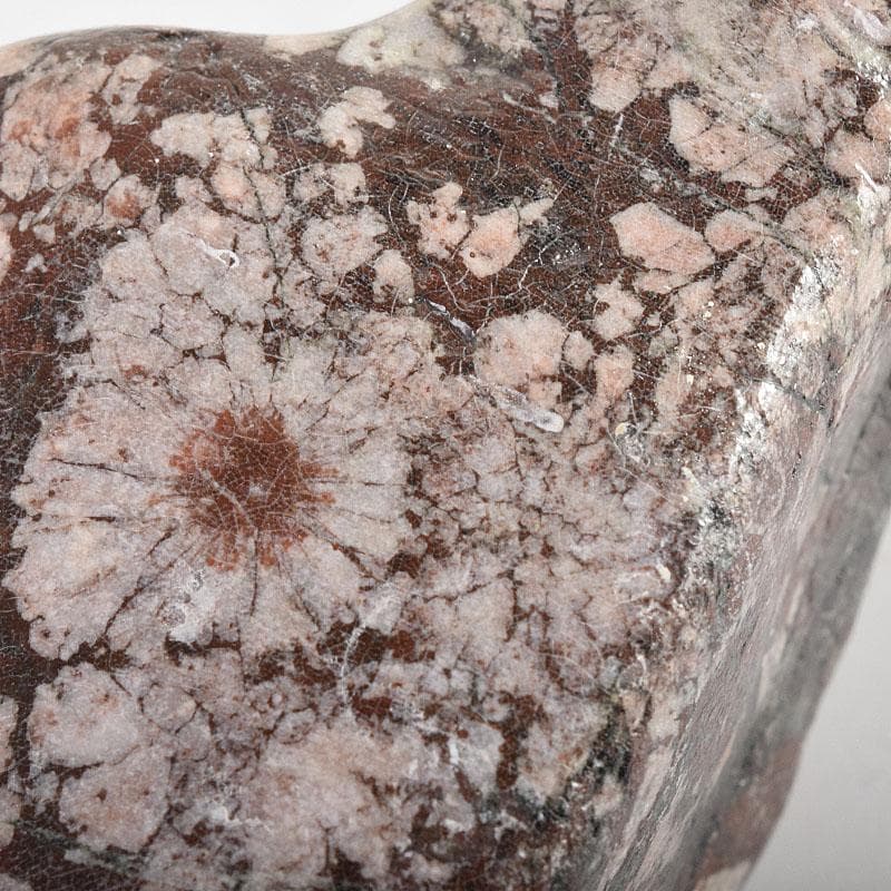 天然石　鑑賞石　菊花石　置物　重さ約1423g　V R8540