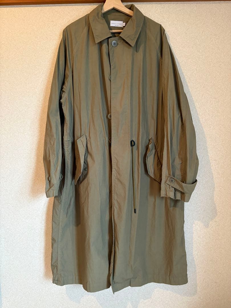 美品　MANUAL ALPHABET ステンカラーコート モッズコートミリタリー