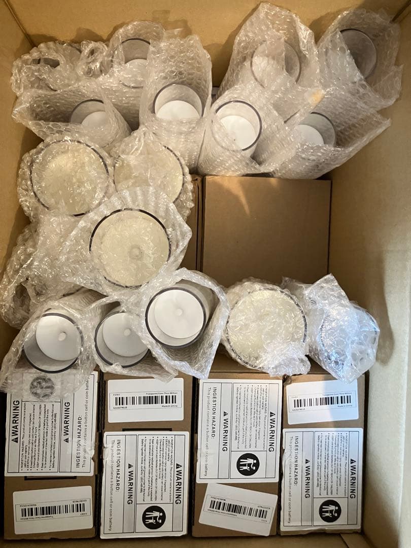 LEDキャンドル 30個セット 電池入り　ウェディング　結婚式