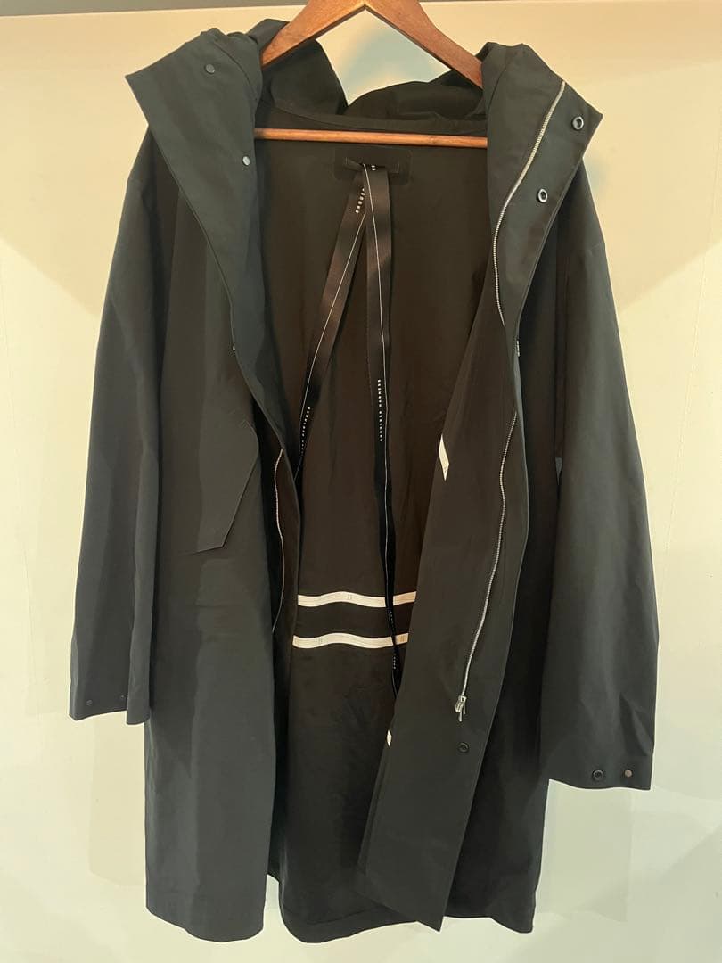 ESTNATION fff フーデッドコート BLACK Lサイズ