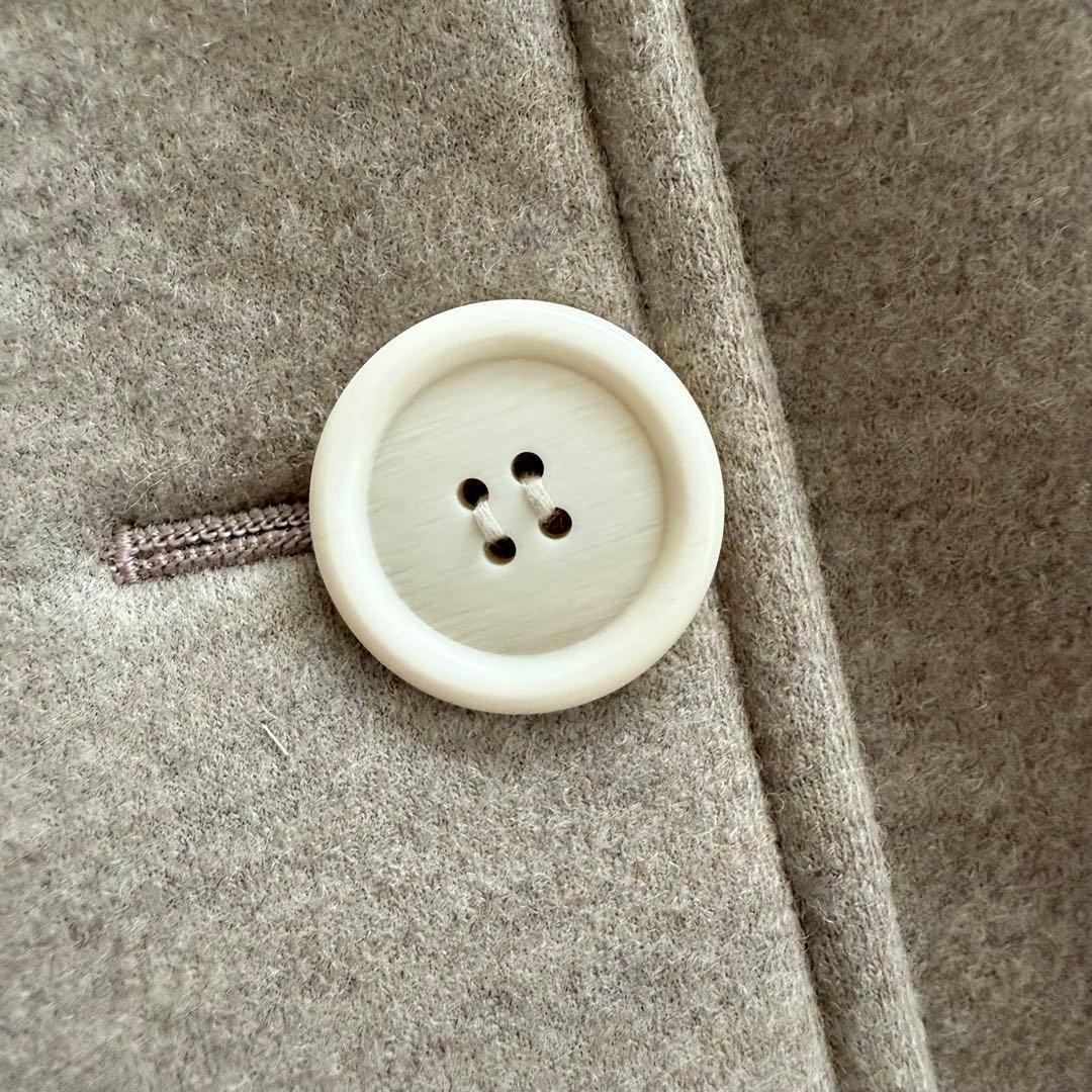 美品✨2022AW エンフォルド　ウールボンディング ショートコート　ベージュ