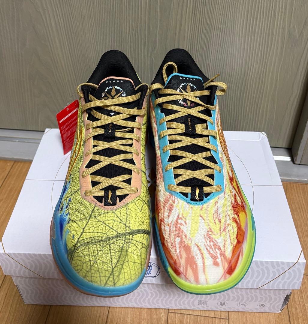 最終値段　新品リーニンLiNing LiRen5 US9.5五行