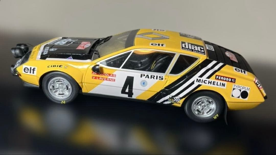 ミニカー 1/18 オットモビル アルピーヌ A310 グループ4 モンテカルロ