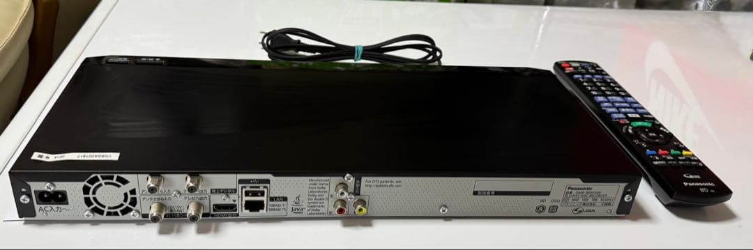 Panasonic ブルーレイディスクレコーダーDMR-BRW500