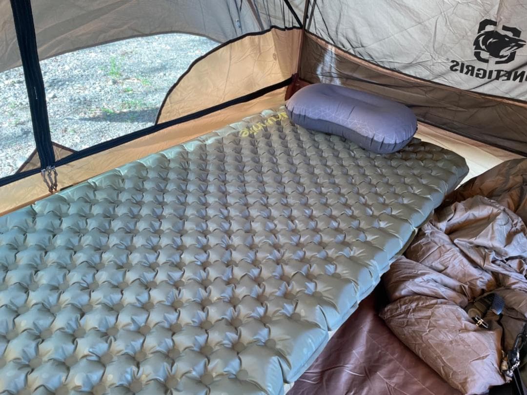 ☆エアーマット アウトア -20°C使用可能 厚手7cm 超軽量 コンパクト