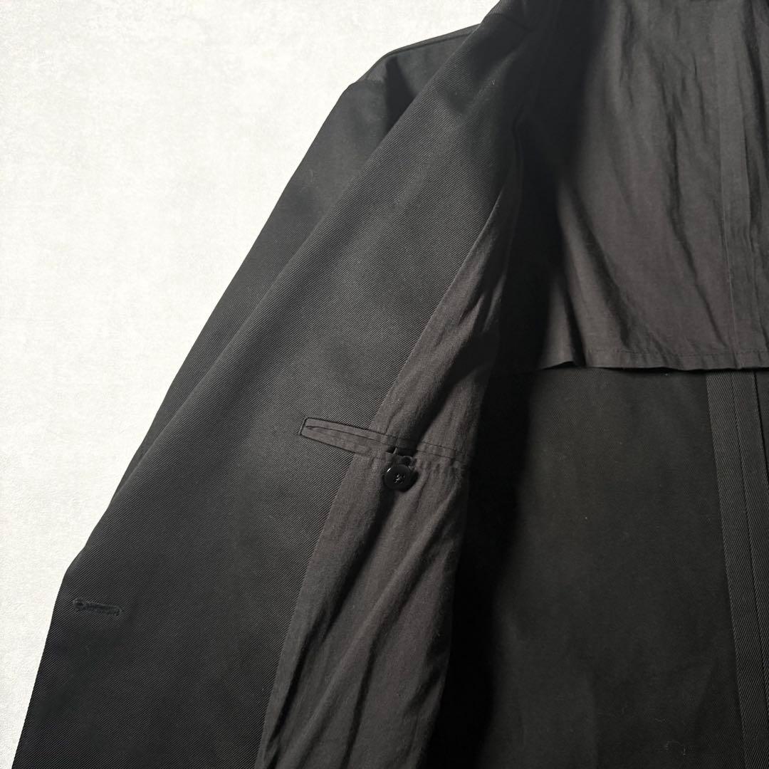 LE ダブルコットンジャケット L'ECHOPPE エルイー レショップ 黒　L