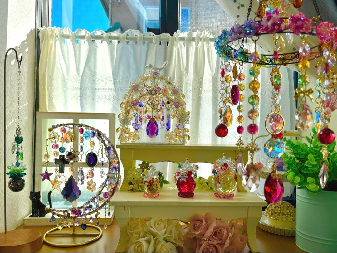 aphroditeページ✩.*˚SWAROVSKIサンキャッチャー