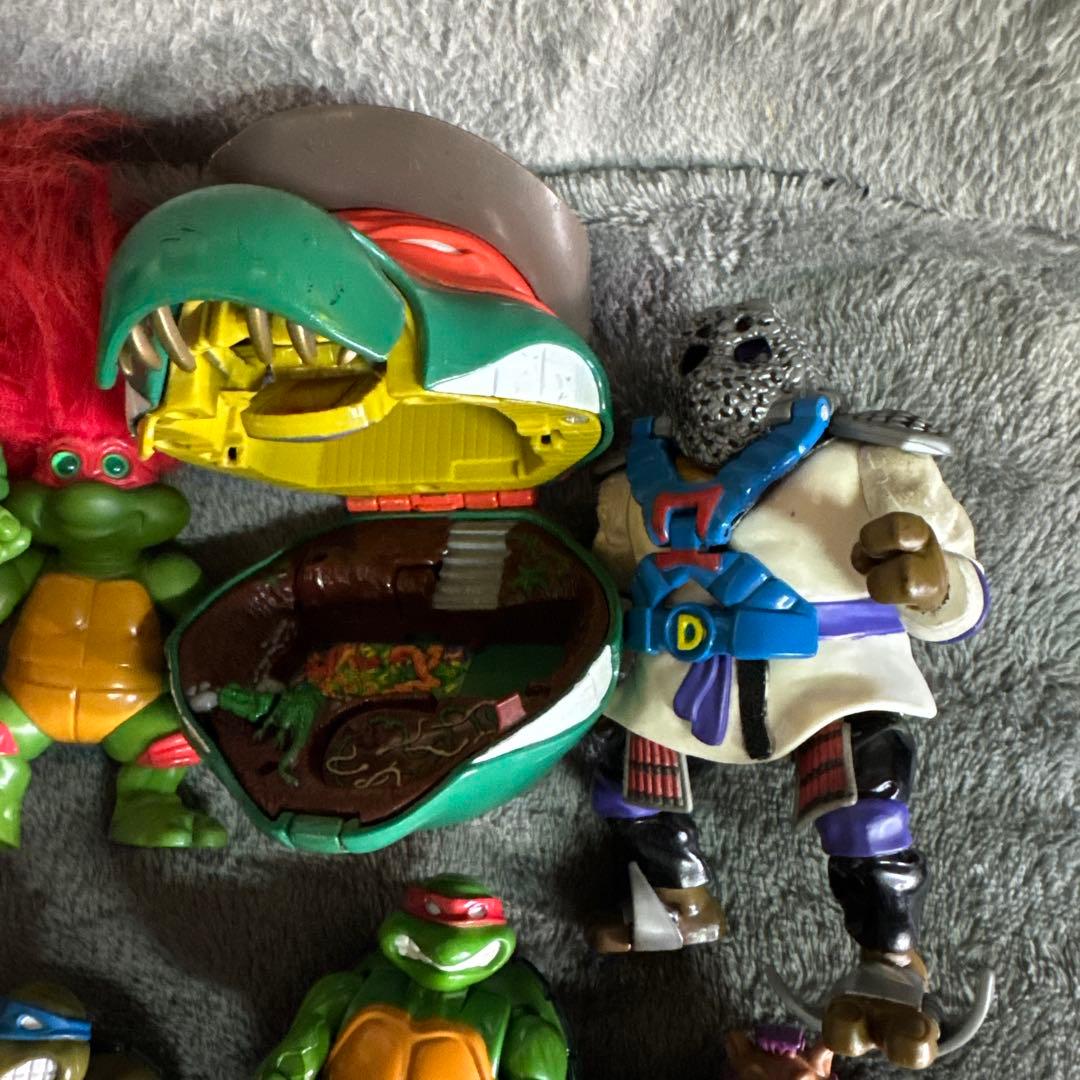 ミュータントタートルズ　1990年代　レトロ　フィギュア