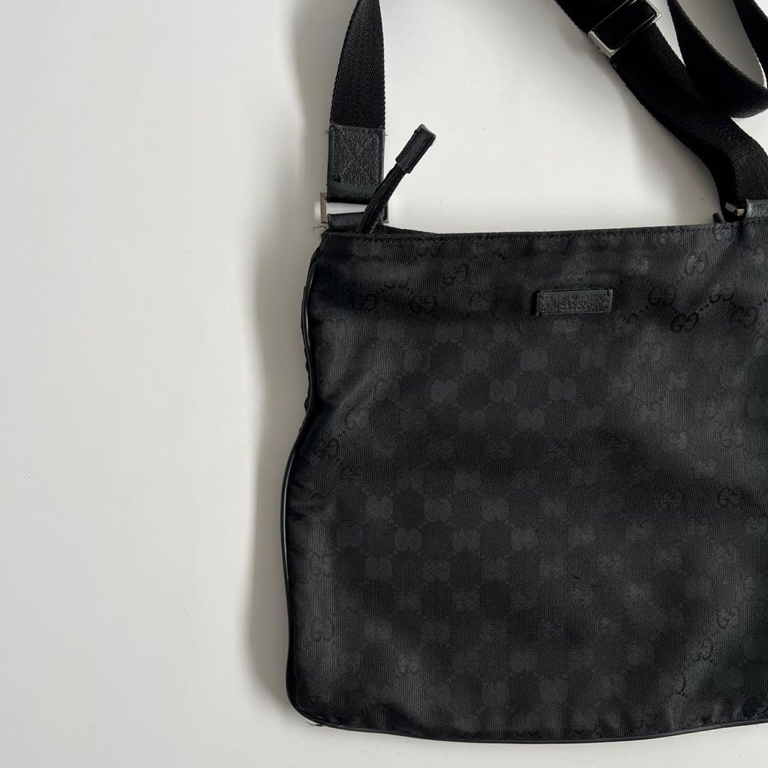 バッグ GUCCI GG PATTERN CANVAS ONE SHOULDER BAG