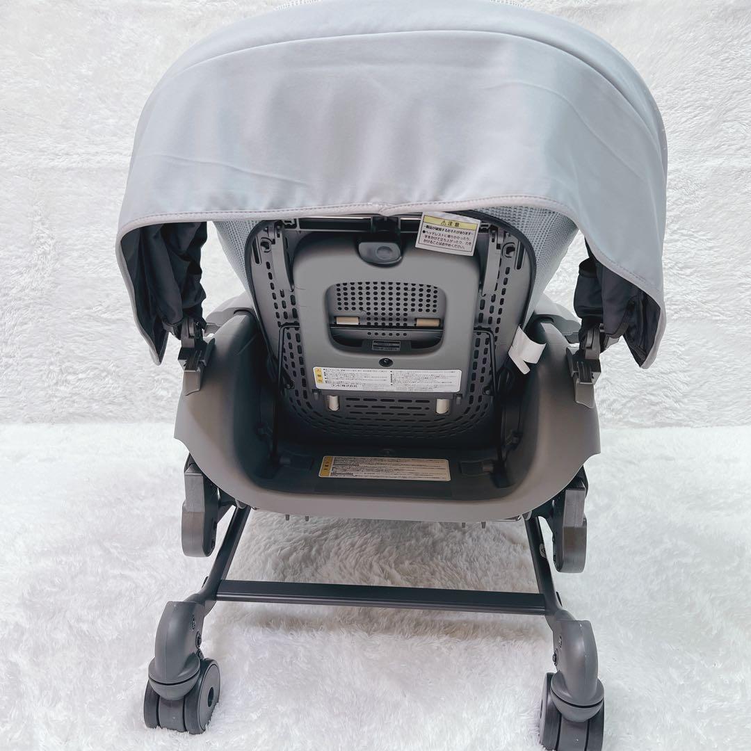 【美品】　Combi 　NEMULILA ＋L ハイローチェア　手動