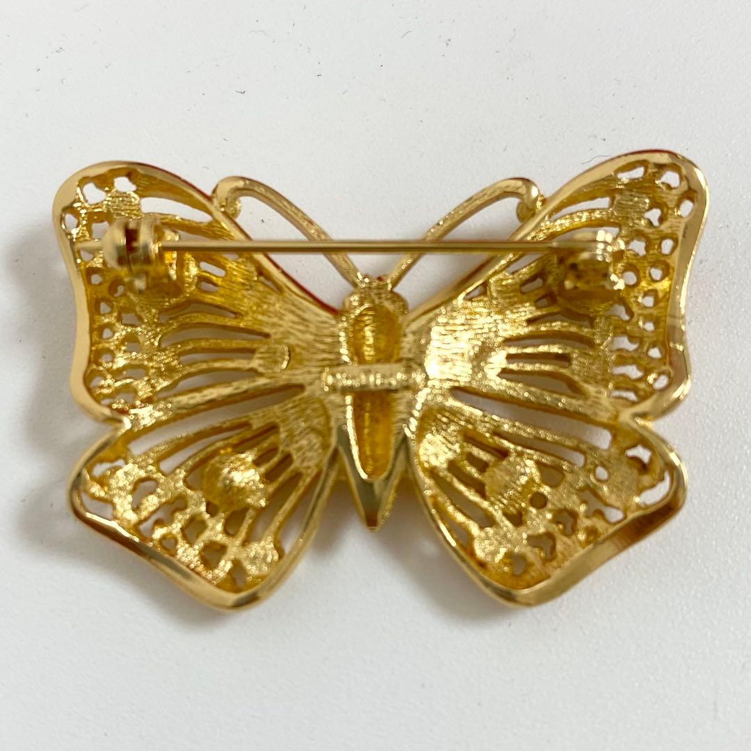 Christian Dior ブローチ ヴィンテージ 蝶